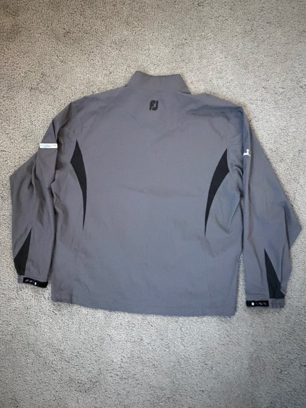 FootJoy DryJoys HydroLite Golf Rain Jacket Grey Men's Size XL - Excellent Cond. - Picture 14 of 16